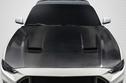 2018-2023 Ford Mustang Carbon Creations OEM Look Carbon Fiber Hood