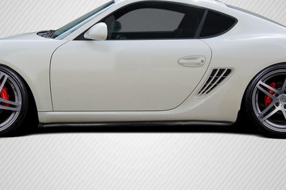 2006-2010 Porsche Cayman Carbon Creations Max Carbon Fiber Side Skirts