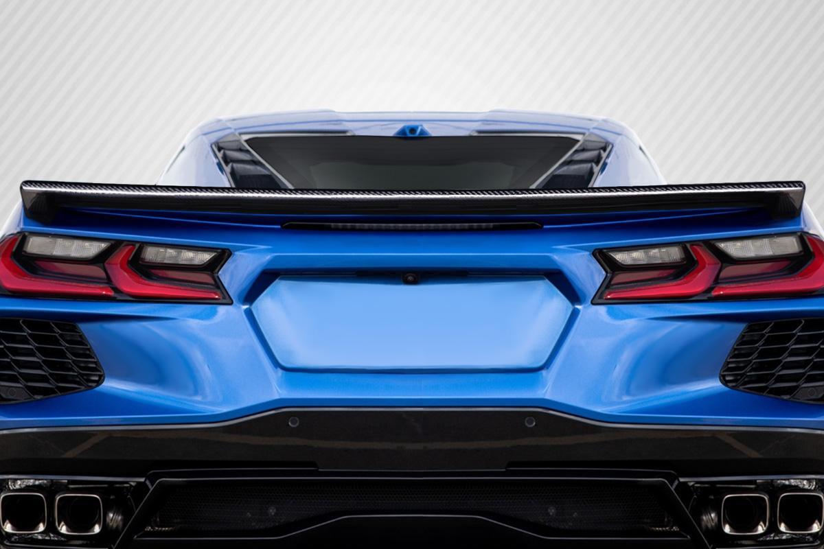2020-2025 Chevrolet Corvette Carbon Creations Gran Veloce Carbon Fiber Rear Wing