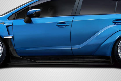 2015-2021 Subaru WRX Carbon Creations VRS Carbon Fiber Side Skirts