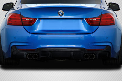2014-2020 BMW 4 Series Carbon Creations 3DS Carbon Fiber Rear Lip
