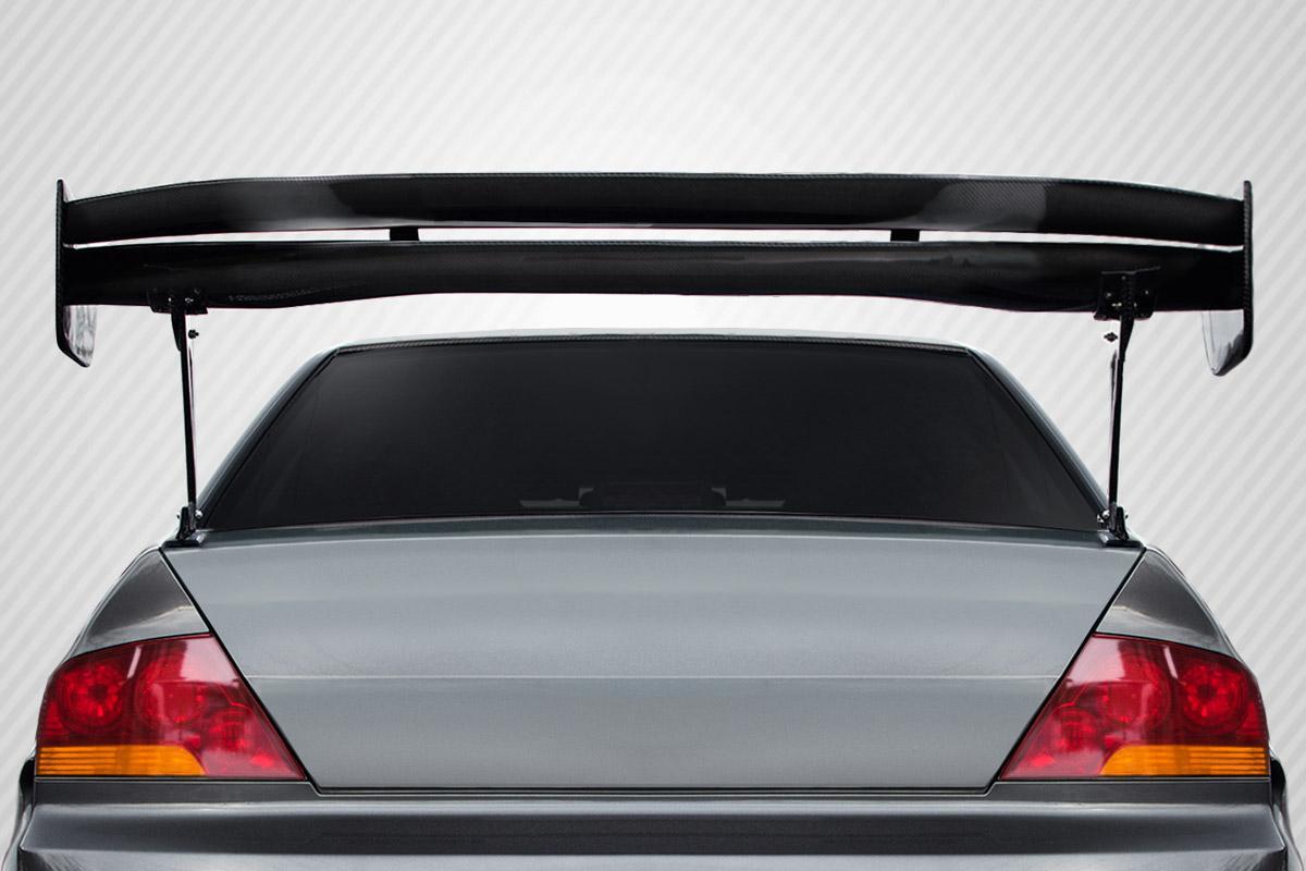 2002-2007 Mitsubishi Lancer Carbon Creations VTX Carbon Fiber Rear Wing
