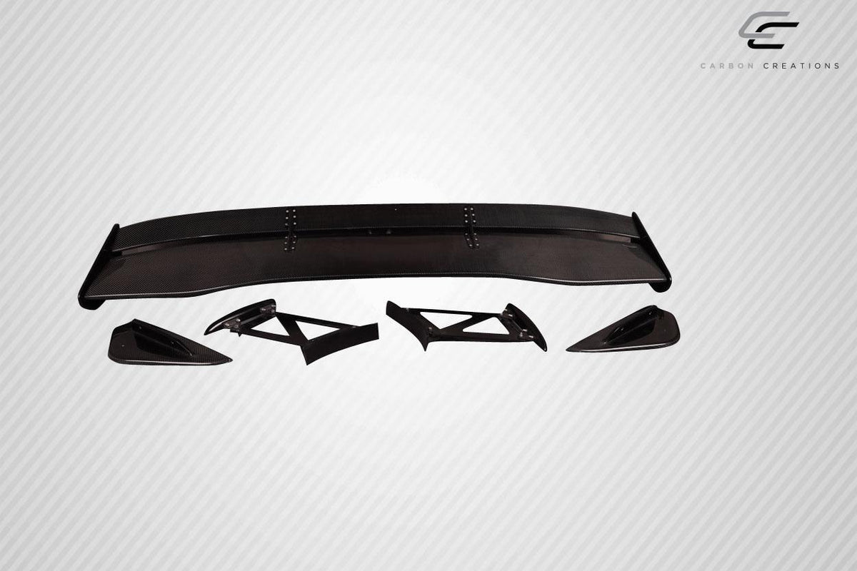 2002-2007 Mitsubishi Lancer Carbon Creations VTX Carbon Fiber Rear Wing