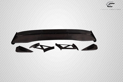 2002-2007 Mitsubishi Lancer Carbon Creations VTX Carbon Fiber Rear Wing