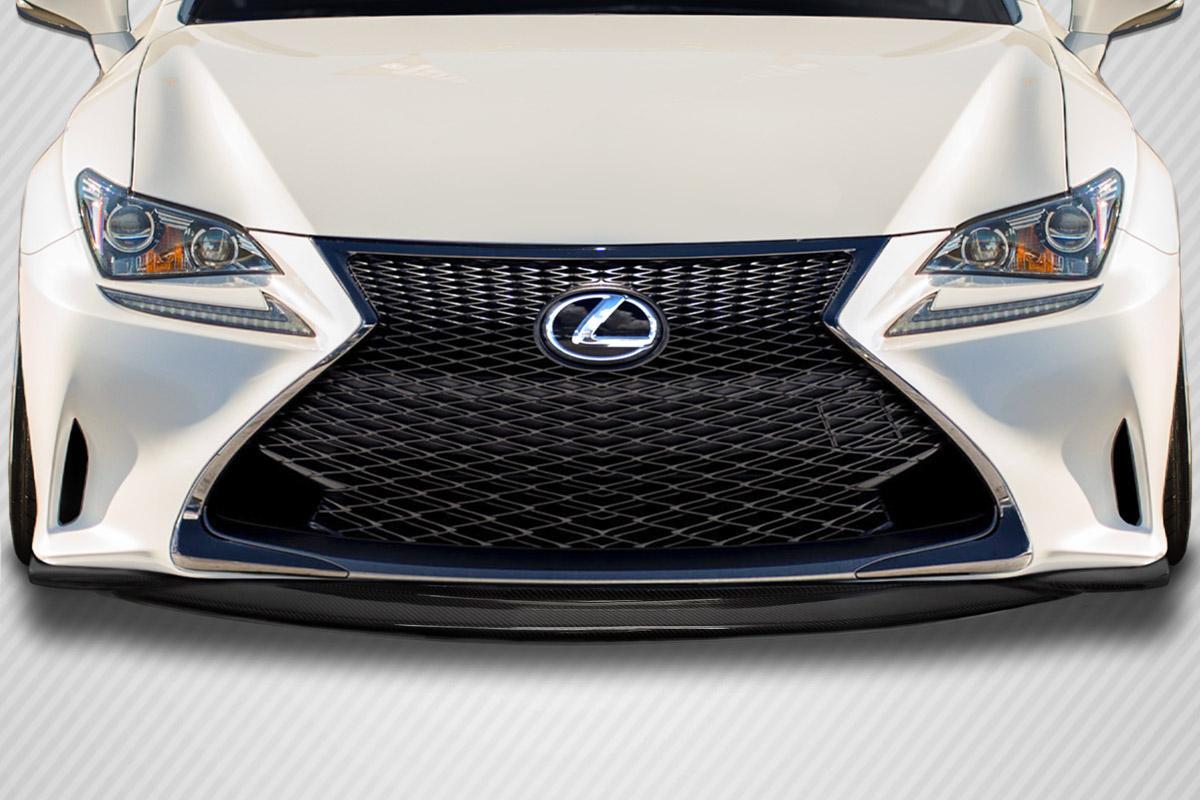 2015-2018 Lexus RC Carbon Creations SBZ Carbon Fiber Front Lip