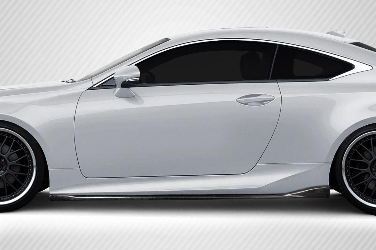 2015-2018 Lexus RC Carbon Creations SBZ Carbon Fiber Side Skirts