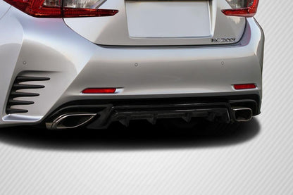 2015-2018 Lexus RC Carbon Creations SBZ Carbon Fiber Rear Lip