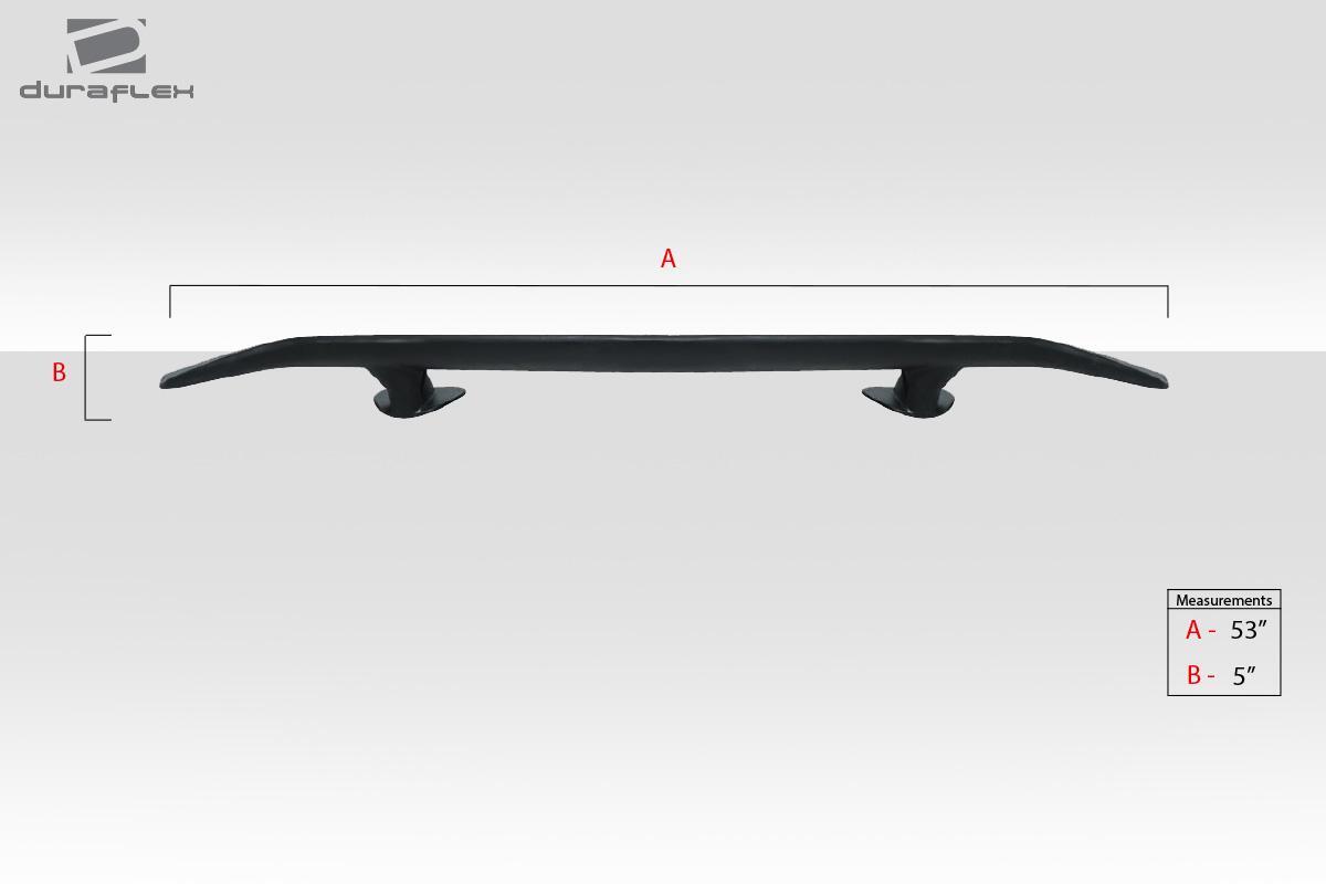 Duraflex K5 Rear Wing