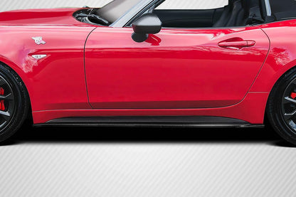 2017-2020 Fiat 124 Spider Carbon Creations Speed Carbon Fiber Side Skirts