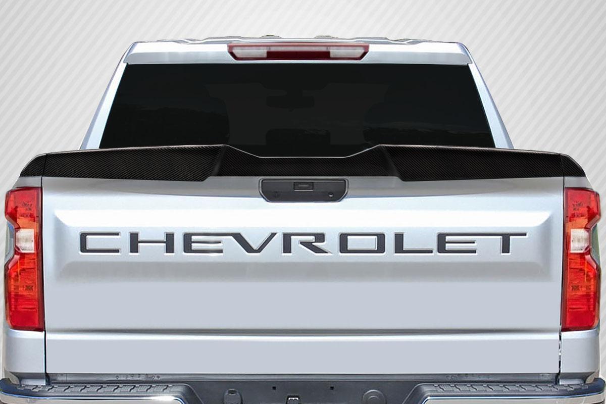 2019-2023 Chevrolet Silverado Carbon Creations Tornado Carbon Fiber Rear Wing
