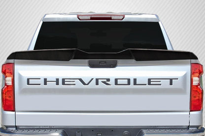 2019-2023 Chevrolet Silverado Carbon Creations Tornado Carbon Fiber Rear Wing