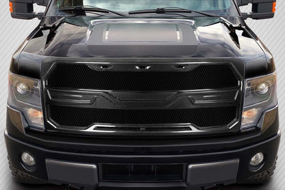 2009-2014 Ford F150 Carbon Creations Rage Carbon Fiber Grille