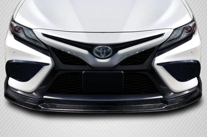 2018-2023 Toyota Camry Carbon Creations R Spec Carbon Fiber Front Lip
