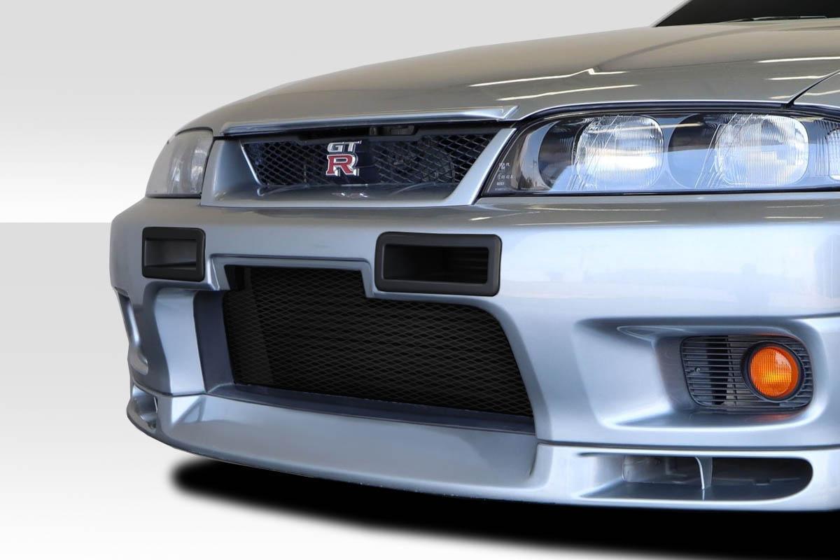Universal Duraflex R33 Look Front Bumper Air  Vent Ducts - 2 Pieces