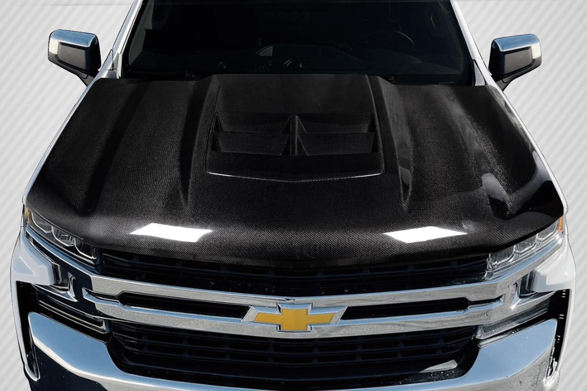 2019-2023 Chevrolet Silverado Carbon Creations ZL1 Carbon Fiber Hood