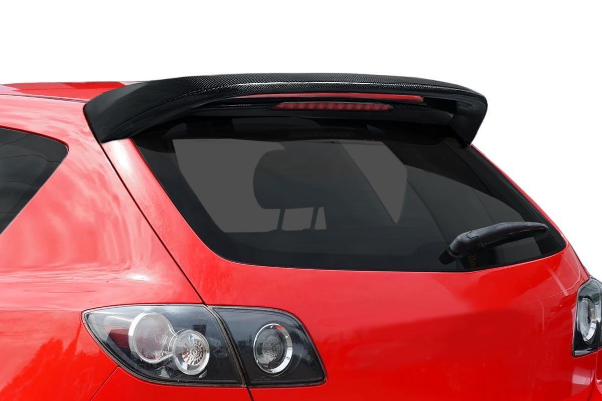 2010-2013 Mazda Mazdaspeed 3 Carbon Creations Speed3 Look Carbon Fiber Rear Wing