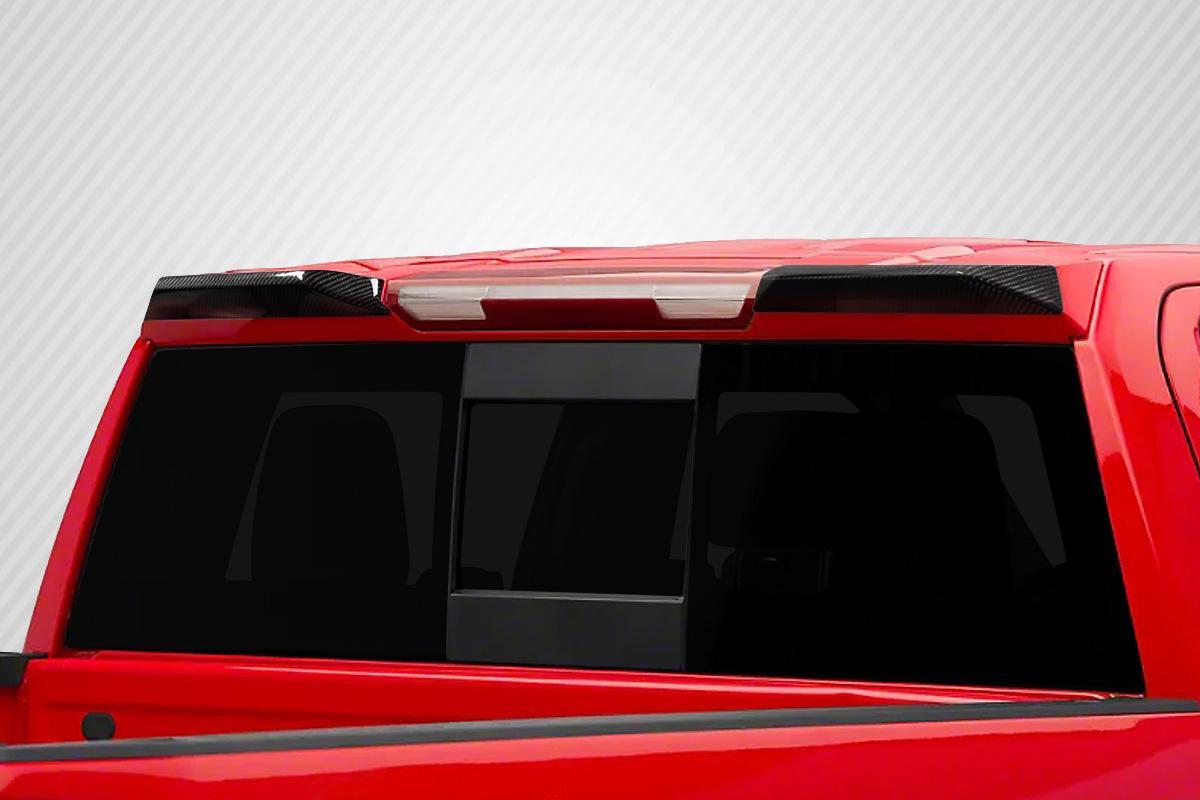 2019-2025 Chevrolet Silverado Carbon Creations Street Runner Carbon Fiber Rear Wing