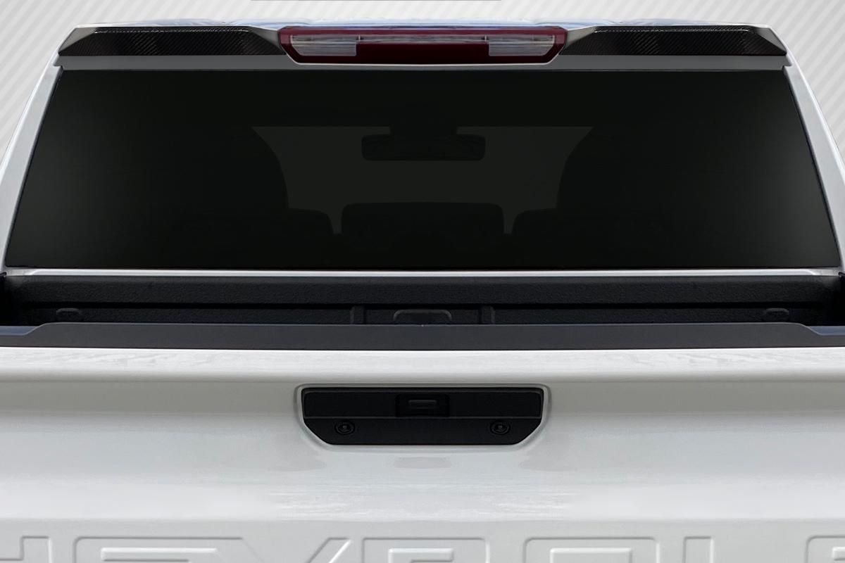 2019-2025 Chevrolet Silverado Carbon Creations Street Runner Carbon Fiber Rear Wing