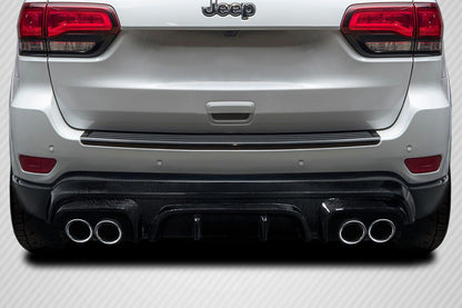 2011-2022 Jeep Grand Cherokee Carbon Creations Gamma Carbon Fiber Rear Lip