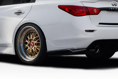2014-2017 Infiniti Q50 Duraflex D-Style Rear Lip