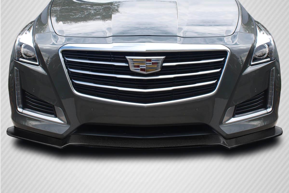 2014-2019 Cadillac CTS Carbon Creations Alpha Carbon Fiber Front Lip