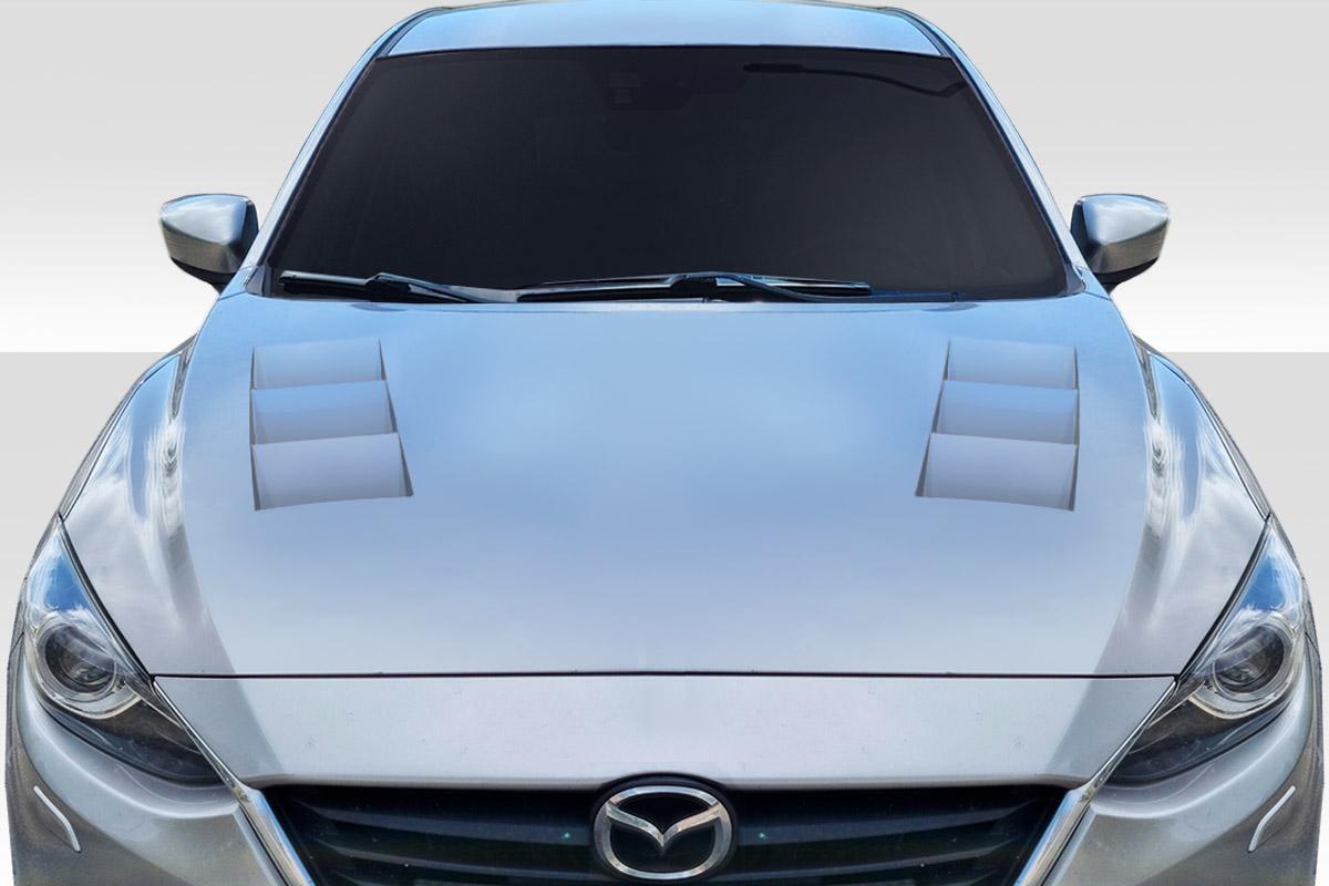 2014-2018 Mazda 3 Duraflex Velocity Hood