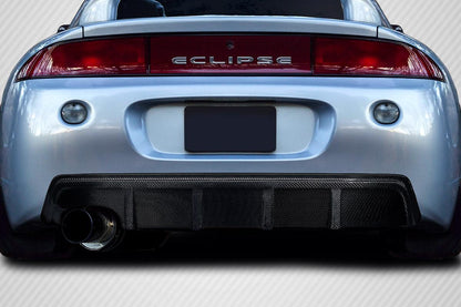 1997-1999 Mitsubishi Eclipse Carbon Creations Cartwercs Carbon Fiber Rear Lip