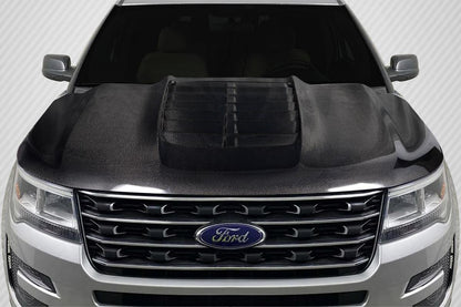 2016-2019 Ford Explorer Carbon Creations GT500 Carbon Fiber Hood