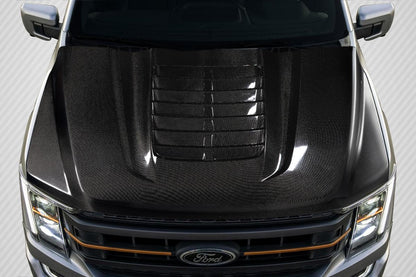 2017-2022 Ford Super Duty Carbon Creations GT500 V2 Carbon Fiber Hood