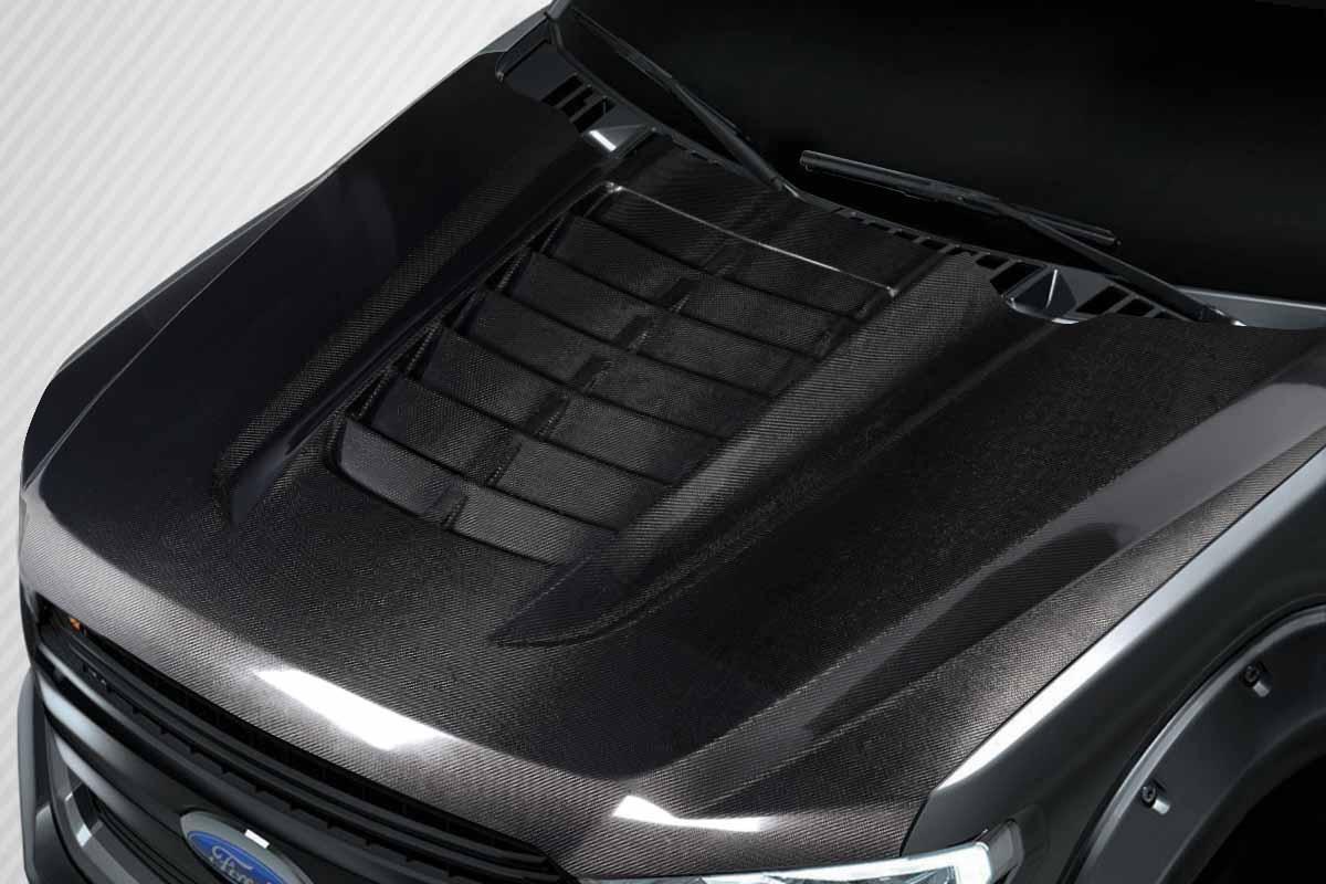 2017-2022 Ford Super Duty Carbon Creations GT500 V2 Carbon Fiber Hood