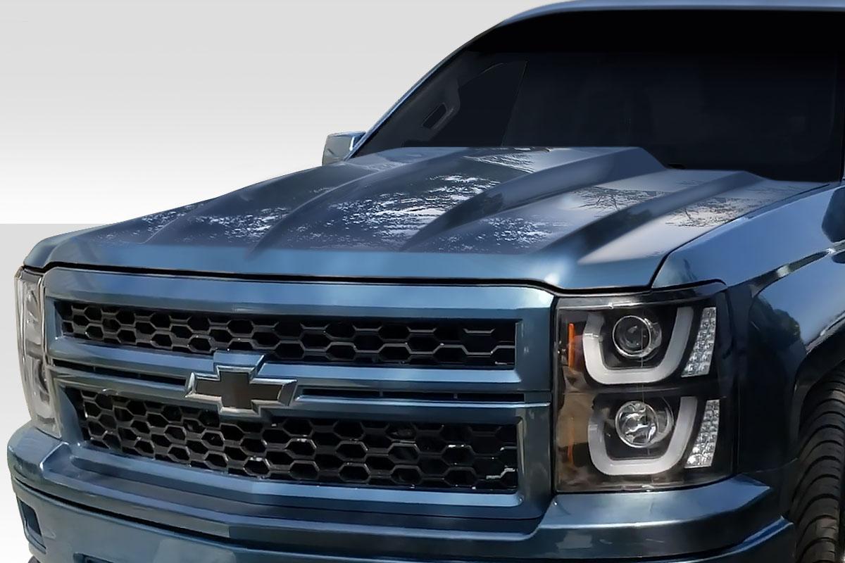 2014-2015 Chevrolet Silverado Duraflex Cowl Hood