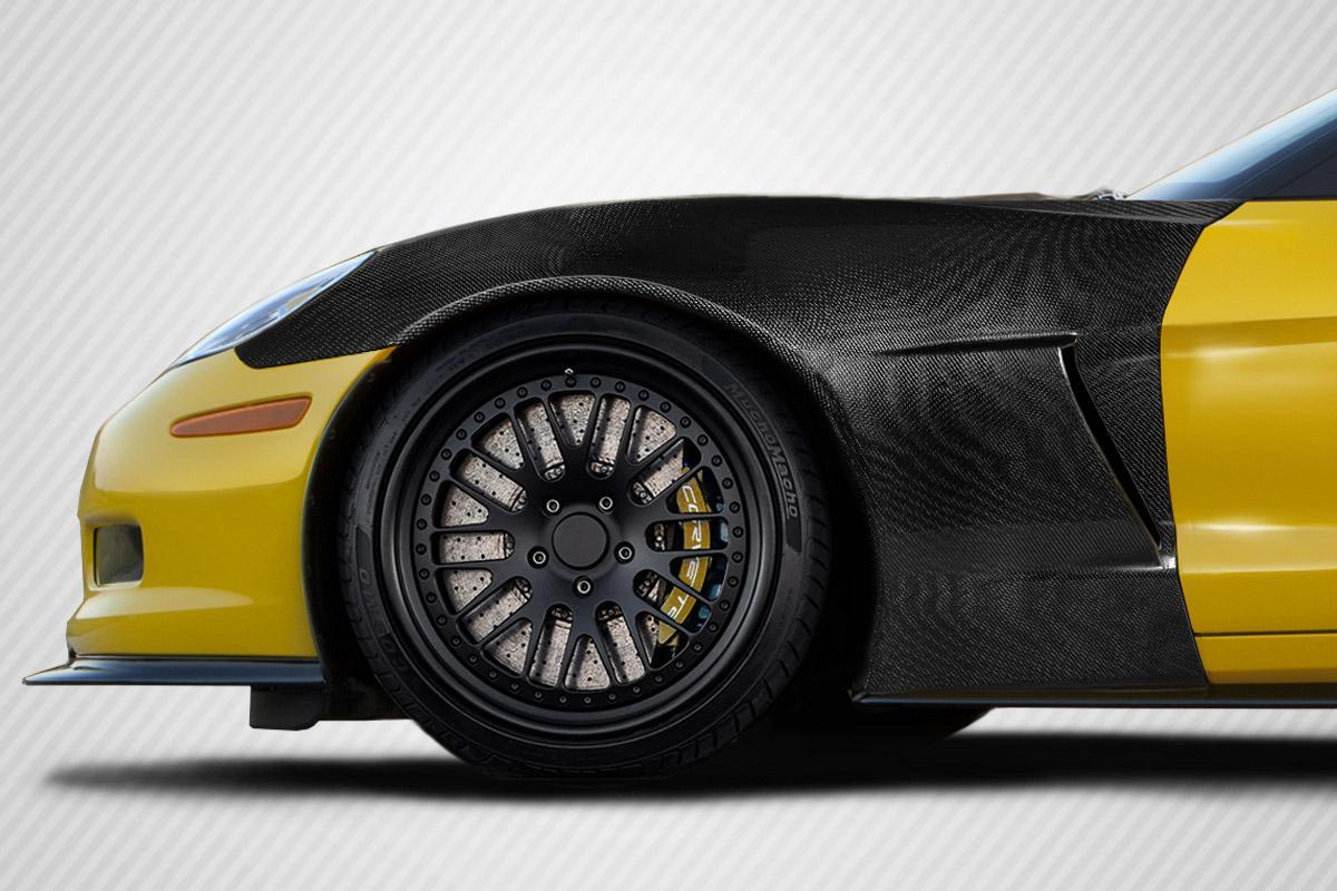 2005-2013 Chevrolet Corvette Carbon Creations Z06 Look Carbon Fiber Fender
