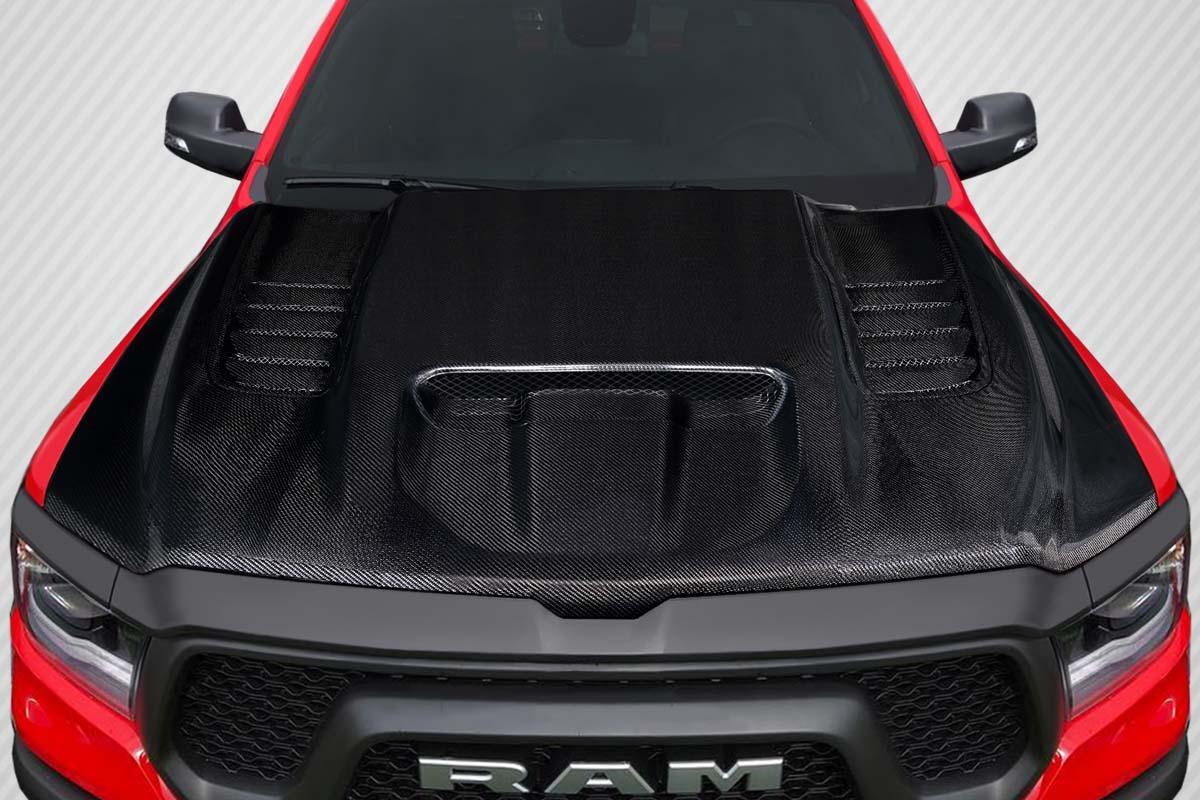2019-2025 Dodge Ram Carbon Creations TRX Look Carbon Fiber Hood