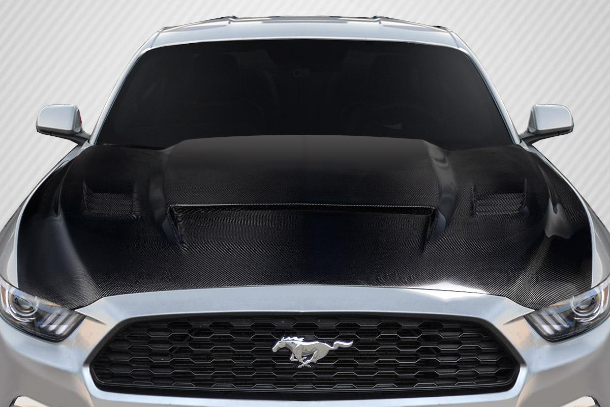 2015-2017 Ford Mustang Carbon Creations R Spec Carbon Fiber Hood