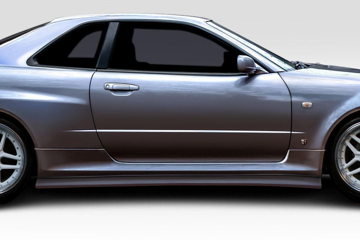 1999-2002 Nissan Skyline Duraflex Estra Side Skirts