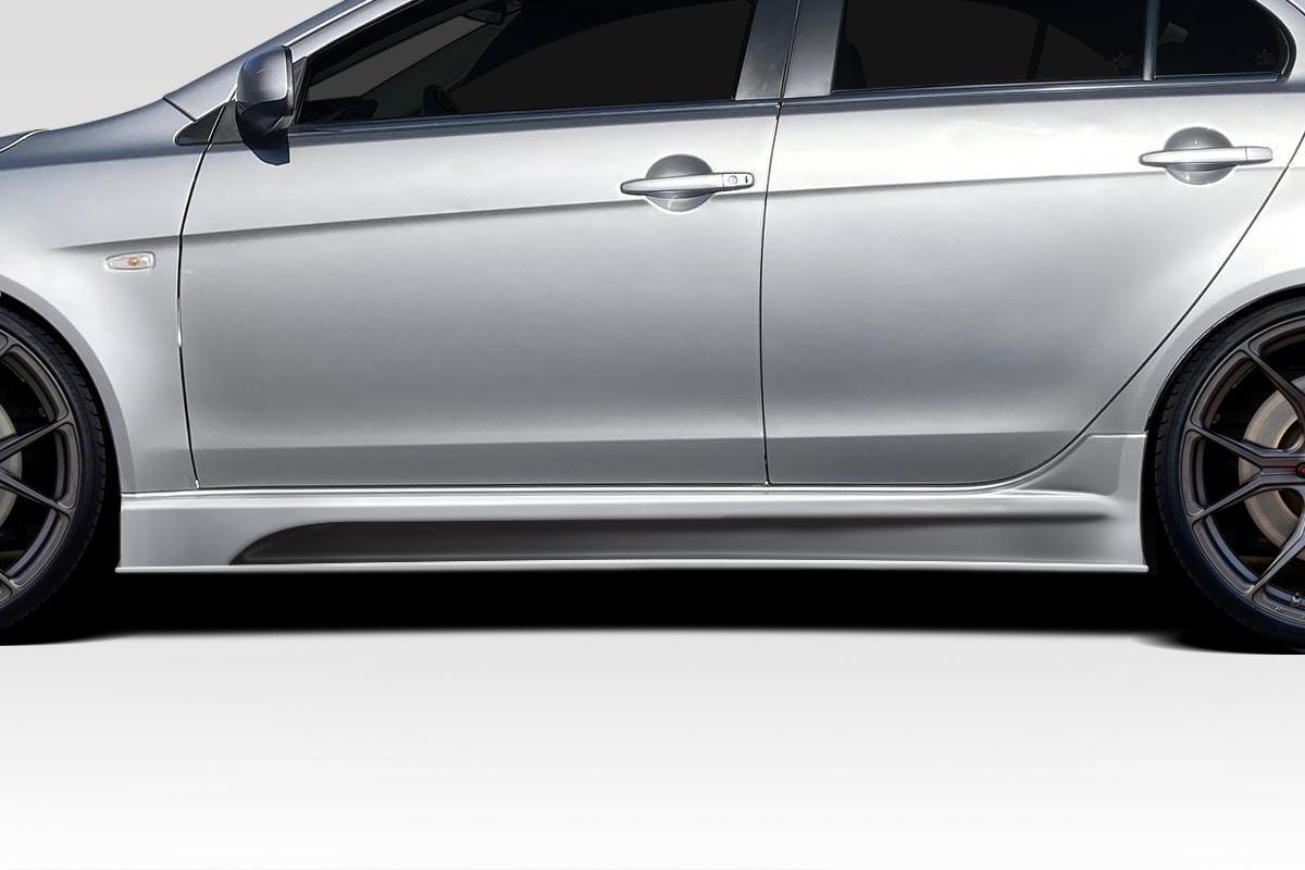2008-2017 Mitsubishi Evolution Duraflex UN Track Side Skirts