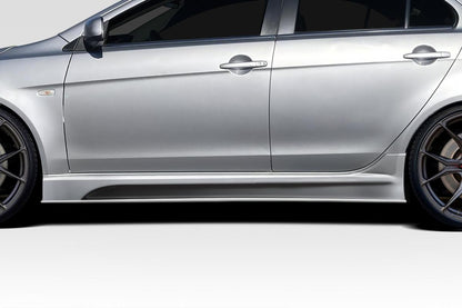 2008-2017 Mitsubishi Evolution Duraflex UN Track Side Skirts