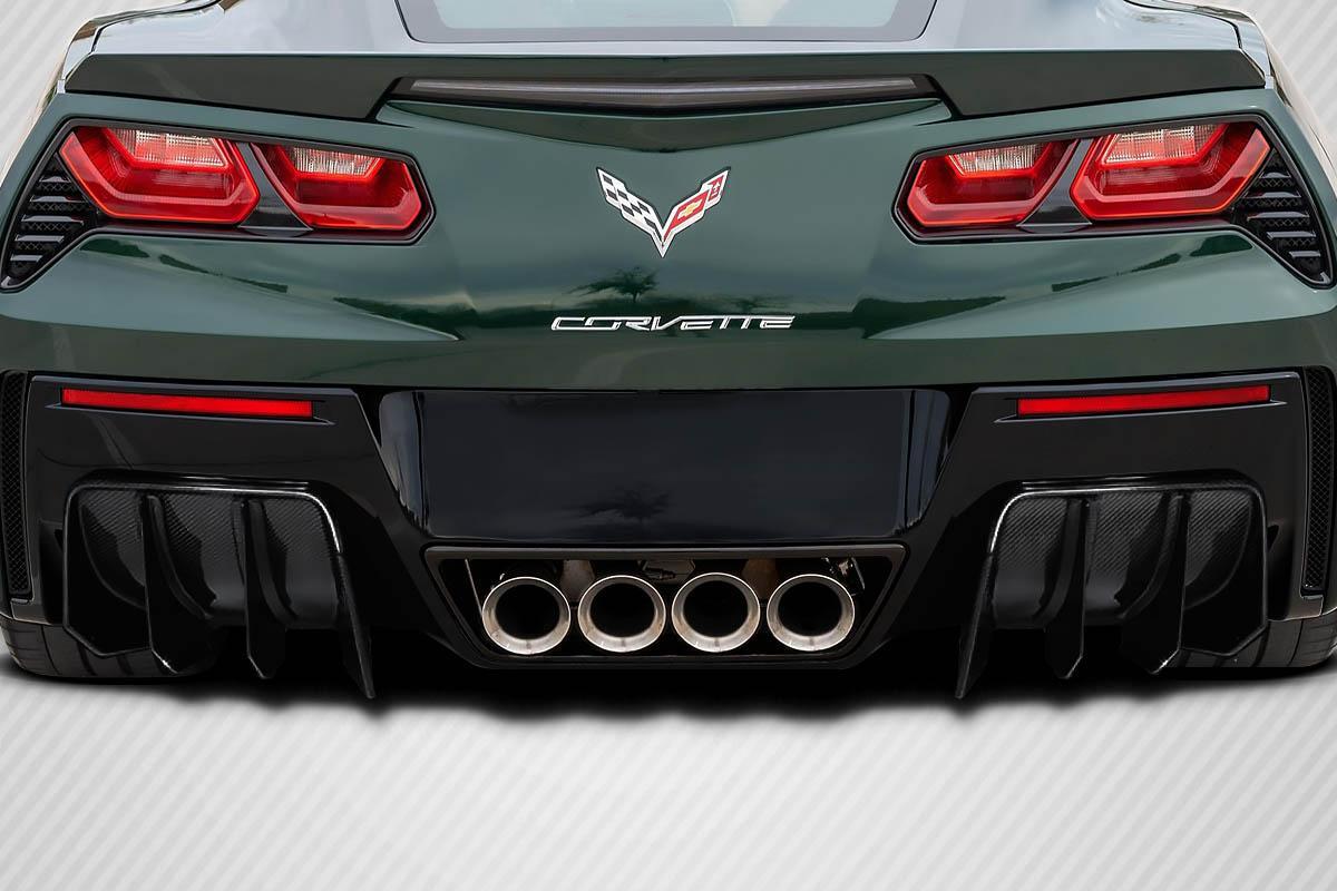 2014-2019 Chevrolet Corvette Carbon Creations GTR Carbon Fiber Rear Lip