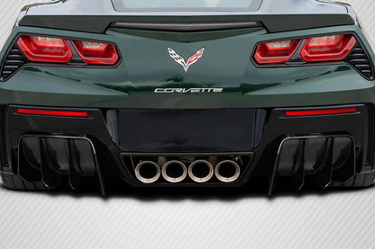 2014-2019 Chevrolet Corvette Carbon Creations GTR Carbon Fiber Rear Lip