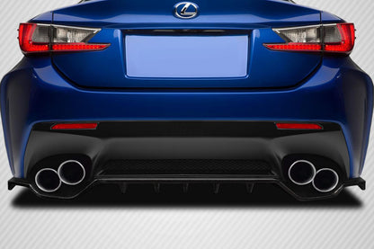 2015-2021 Lexus RC-F Carbon Creations Nexos Carbon Fiber Rear Lip
