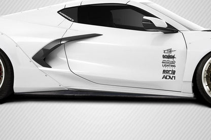 2020-2025 Chevrolet Corvette Carbon Creations Gran Veloce Carbon Fiber Side Skirts