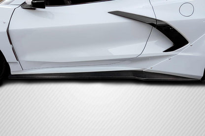 2020-2025 Chevrolet Corvette Carbon Creations Gran Veloce Carbon Fiber Side Skirts