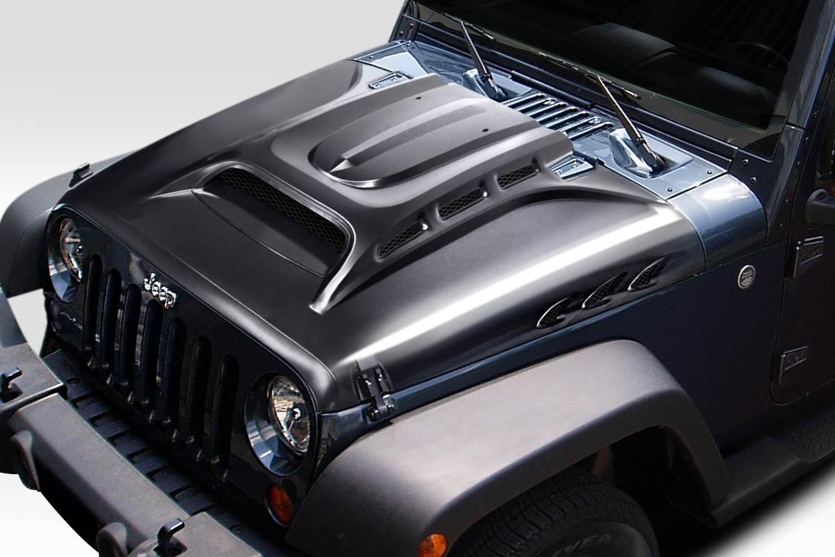 2007-2018 Jeep Wrangler Duraflex Avenge Hood