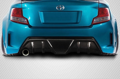 2011-2013 Scion TC Carbon Creations Boss Carbon Fiber Rear Lip