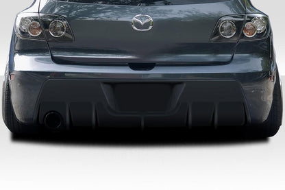 2004-2009 Mazda 3 Duraflex Corkscrew Rear Lip