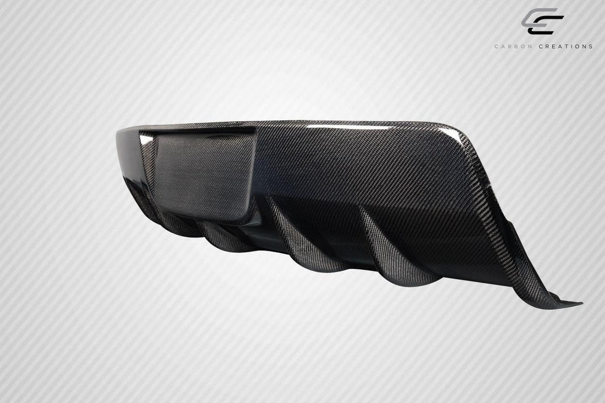 2004-2009 Mazda 3 Carbon Creations Corkscrew Carbon Fiber Rear Lip