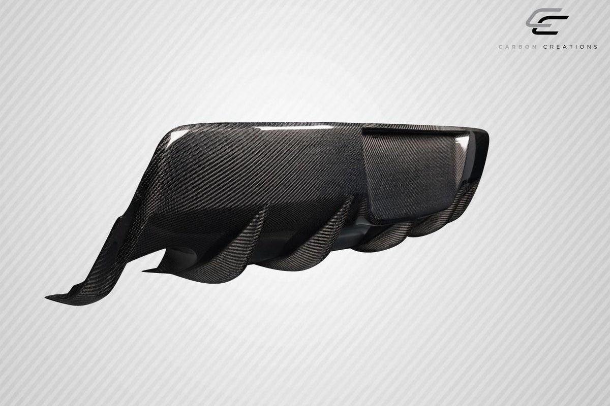 2004-2009 Mazda 3 Carbon Creations Corkscrew Carbon Fiber Rear Lip