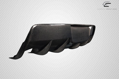 2004-2009 Mazda 3 Carbon Creations Corkscrew Carbon Fiber Rear Lip