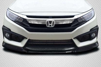 2016-2018 Honda Civic Carbon Creations Yoka Carbon Fiber Front Lip