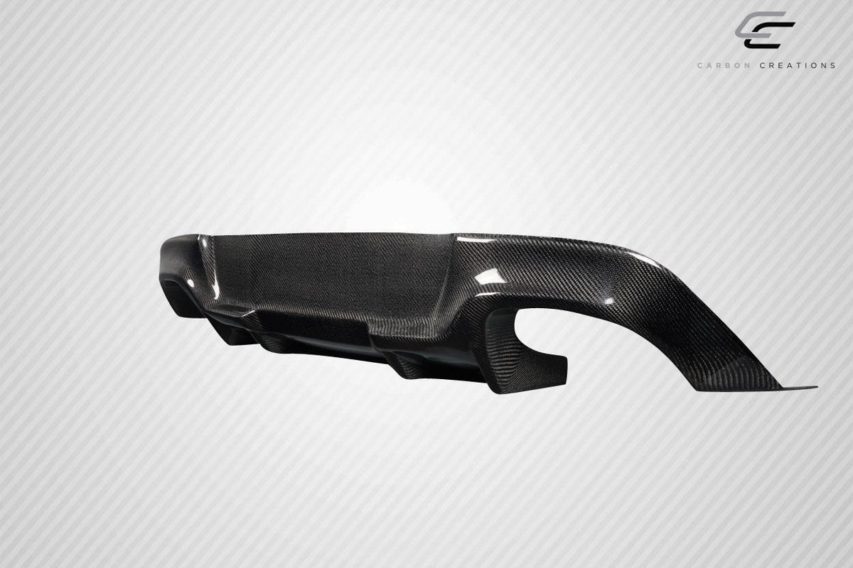 2010-2016 Hyundai Genesis Carbon Creations Twins Carbon Fiber Rear Lip